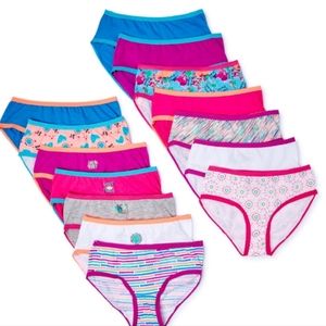 Wonder Nation Girls Underwear 14-pack